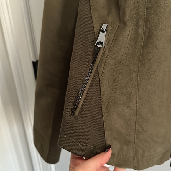 Marc New York Green Suede Jacket - Picture 5 of 5